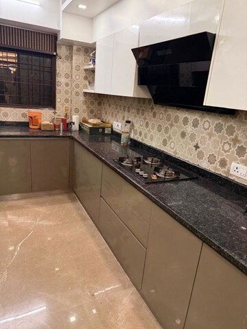 Kitchen in 4 BHK Builder Floor at Ansal Plaza Sector-23, Sector 23 – for Rent