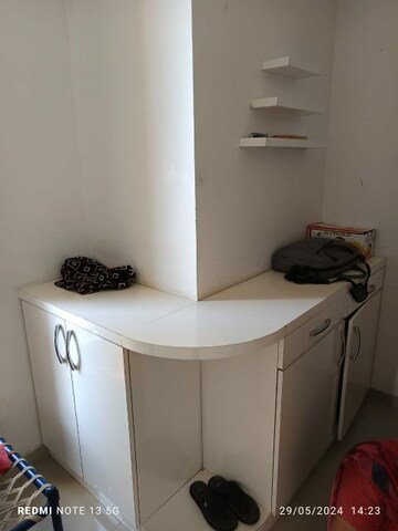 Bathroom in 2 BHK Apartment at Vaishnodevi Circle – for Rent