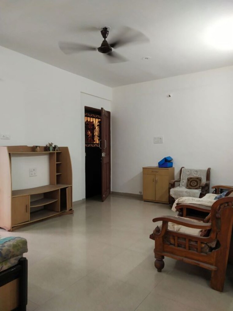 Living Room, nisarg-akash 3 Bedroom 1200 Sq.Ft. Apartment In Pimple Nilakh Pune 9963584