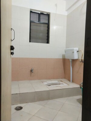 Bathroom in 3 BHK Apartment at Nisarg Akash, Pimple Nilakh – for Rent