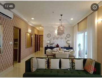 Living Room in 4 BHK Apartment at Prestige Park Grove, Whitefield – for Sale