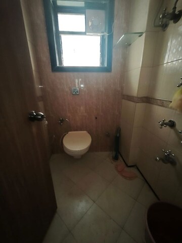 Bathroom in 3 BHK Apartment at Guru Kripa Residency, Chembur – for Rent