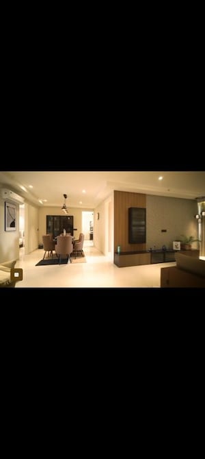 Living Room in 4 BHK Apartment at The Ananta Aspire, Utrathiya – for Sale