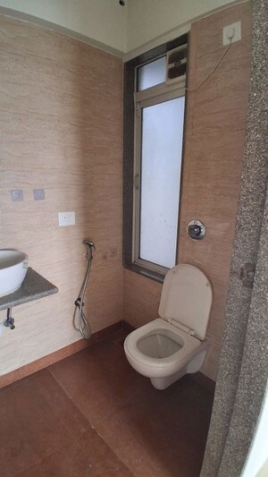 Bathroom in 1 BHK Apartment at Starwing Kaatyayni Heights, Andheri East – for Rent