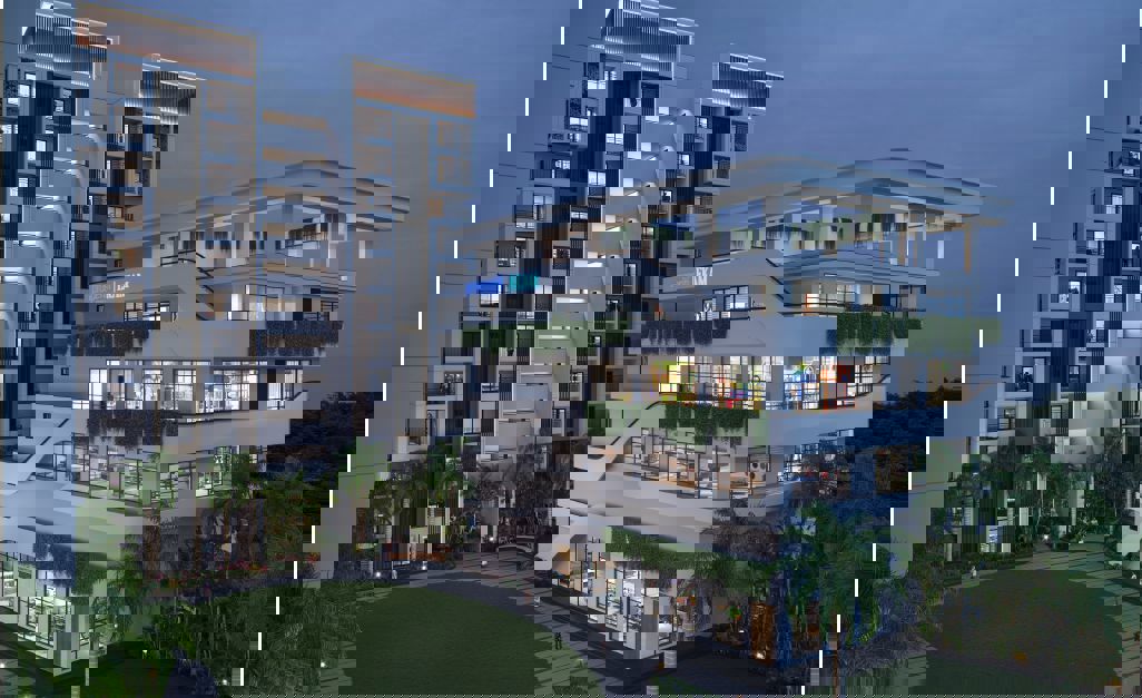 3 BHK 1800 Sq.Ft. Apartment in Prosperiti Ekam