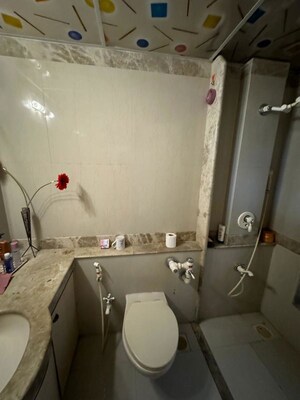 Bathroom in 2 BHK Apartment at Raheja Acropolis, Deonar – for Rent