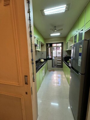 Kitchen in 2 BHK Apartment at Raheja Acropolis, Deonar – for Rent