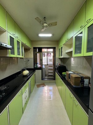 Kitchen in 2 BHK Apartment at Raheja Acropolis, Deonar – for Rent