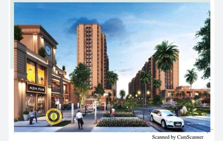 Exterior View, signature-global-proxima 2 Bedroom 674 Sq.Ft. Apartment In Sector 89 Gurgaon 9963684