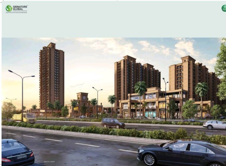 Exterior View, signature-global-proxima 2 Bedroom 674 Sq.Ft. Apartment In Sector 89 Gurgaon 9963684