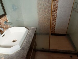 Bathroom in 1 BHK Apartment at Greater Kailash I – for Rent