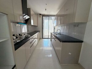Kitchen in 4 BHK Apartment at Rustomjee Crown, Prabhadevi – for Rent