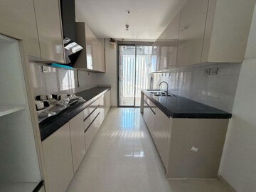 Kitchen in 4 BHK Apartment at Rustomjee Crown, Prabhadevi – for Rent