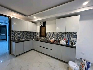 Kitchen in 3 BHK Apartment at Palm Residency Chhatarpur, Chattarpur – for Rent