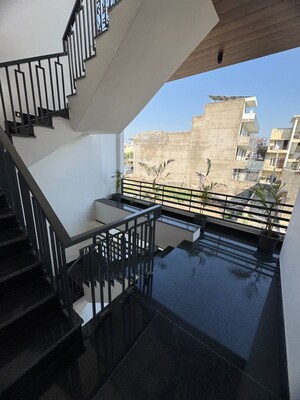 Staircase in 4 BHK Independent House at Sunny Enclave – for Sale