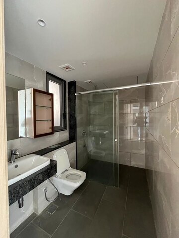 Washroom in 4 BHK Apartment at Rustomjee Crown, Prabhadevi – for Rent