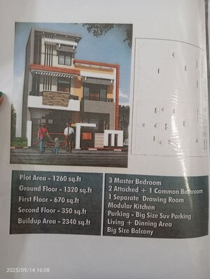 2 BHK Independent House For Sale in Kanpur Road