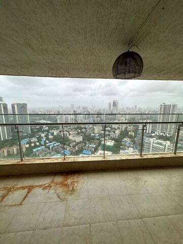 Balcony in 4 BHK Apartment at DB Woods, Goregaon East – for Rent