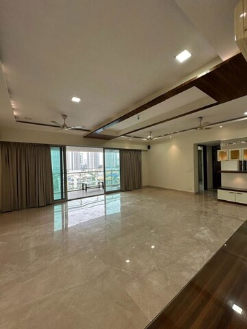Living Room in 4 BHK Apartment at DB Woods, Goregaon East – for Rent
