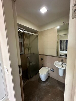 Bathroom in 4 BHK Apartment at DB Woods, Goregaon East – for Rent