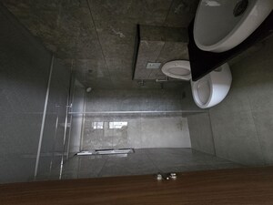 Bathroom in 3 BHK Apartment at Viman Nagar – for Rent