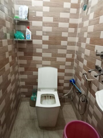 Bathroom in 2 BHK Builder Floor at Burari – for Rent
