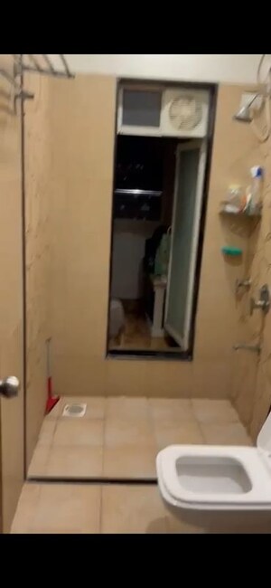 Bathroom in 3 BHK Apartment at Millennium Court, Andheri West – for Rent