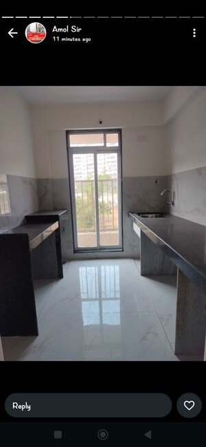 Kitchen in 1 BHK Apartment at Metropolis Bayside, Kasarvadavali – for Sale