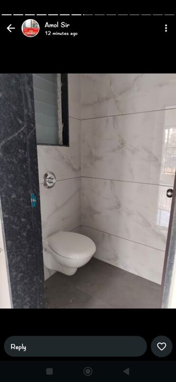 Bathroom in 1 BHK Apartment at Metropolis Bayside, Kasarvadavali – for Sale