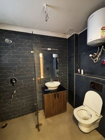 Bathroom in 3 BHK Apartment at Saket – for Rent