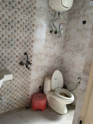 Bathroom in 3 BHK Apartment at Royal Towers Noida, Sector 61 – for Rent