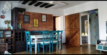 Dining area in 2 BHK Apartment at Oakland Park, Andheri West – for Sale