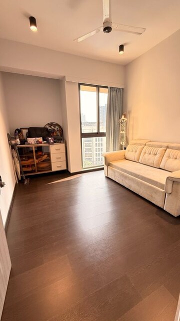 Living Room in 3 BHK Apartment at Lodha Sterling, Kolshet Road – for Rent