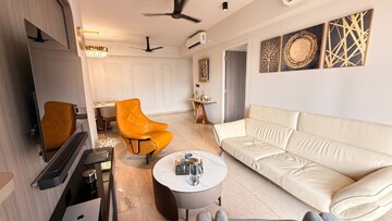 Living Room in 3 BHK Apartment at Lodha Sterling, Kolshet Road – for Rent