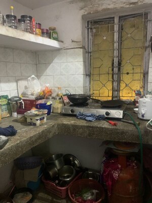 Kitchen in 1 RK Apartment at Katwaria Sarai – for Rent