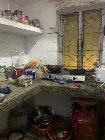 Kitchen in 1 RK Apartment at Katwaria Sarai – for Rent