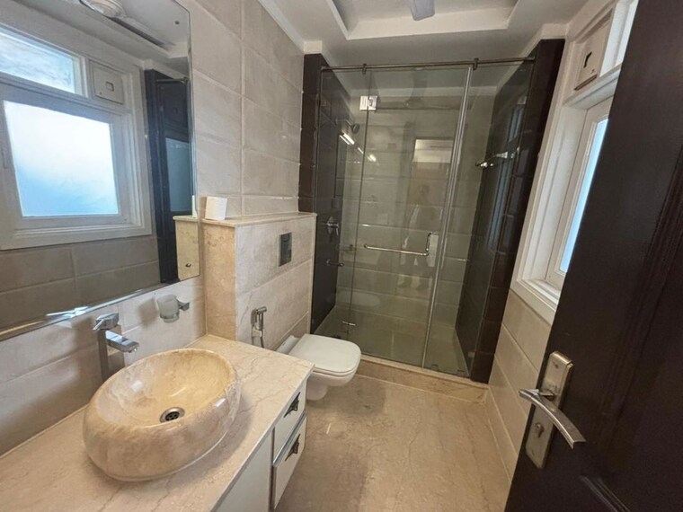 Bathroom, greater kailash ii 4 Bedroom 300 Sq.Yd. Builder Floor In Greater Kailash ii Delhi 9964057
