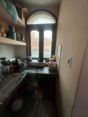 Kitchen in 1 RK Apartment at Katwaria Sarai – for Rent