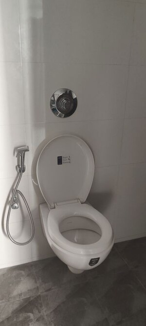 Bathroom in 1 BHK Apartment at Metropolis Aquaris Phase 2, Kasarvadavali – for Rent