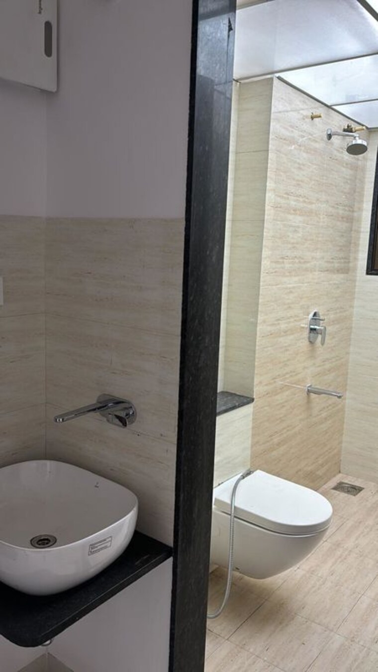 Bathroom, bhaktamar-residency 2 Bedroom 1200 Sq.Ft. Apartment In Wadgaon Sheri Pune 9963949
