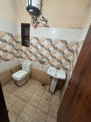 Bathroom in 1 BHK Apartment at Kharar Mohali Road – for Rent