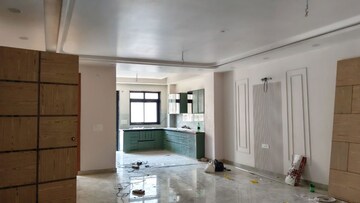 Living Room in 3 BHK Builder Floor at Sector 4 – for Sale
