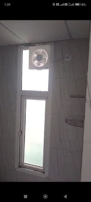 Bathroom in 3 BHK Apartment at Nilaya Greens, Raj Nagar Extension – for Rent