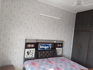 Bedroom in 3 BHK Apartment at Prem Satyam Swastik Apartment, Patiala Road – for Rent