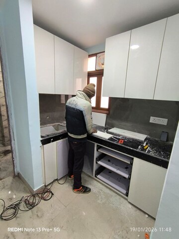 Master Bedroom in 1 BHK Builder Floor at Saket – for Rent