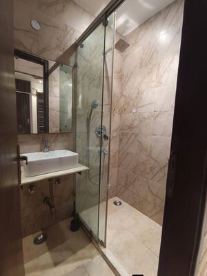 Bathroom in 2 BHK Apartment at Freedom Fighters Enclave – for Rent