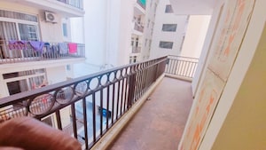 Balcony in 3 BHK Apartment at La Prisma, Dhakoli – for Rent