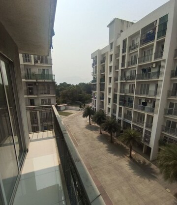Balcony in 2 BHK Apartment at Godrej Vihaa, Badlapur East – for Rent