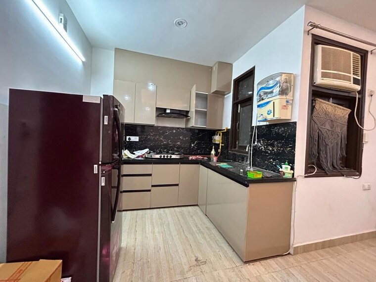 Kitchen, freedom fighters enclave 2 Bedroom 1000 Sq.Ft. Apartment In Freedom Fighters Enclave Delhi 9964197