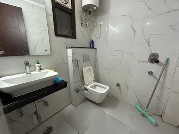 Bathroom in 2 BHK Apartment at Freedom Fighters Enclave – for Rent